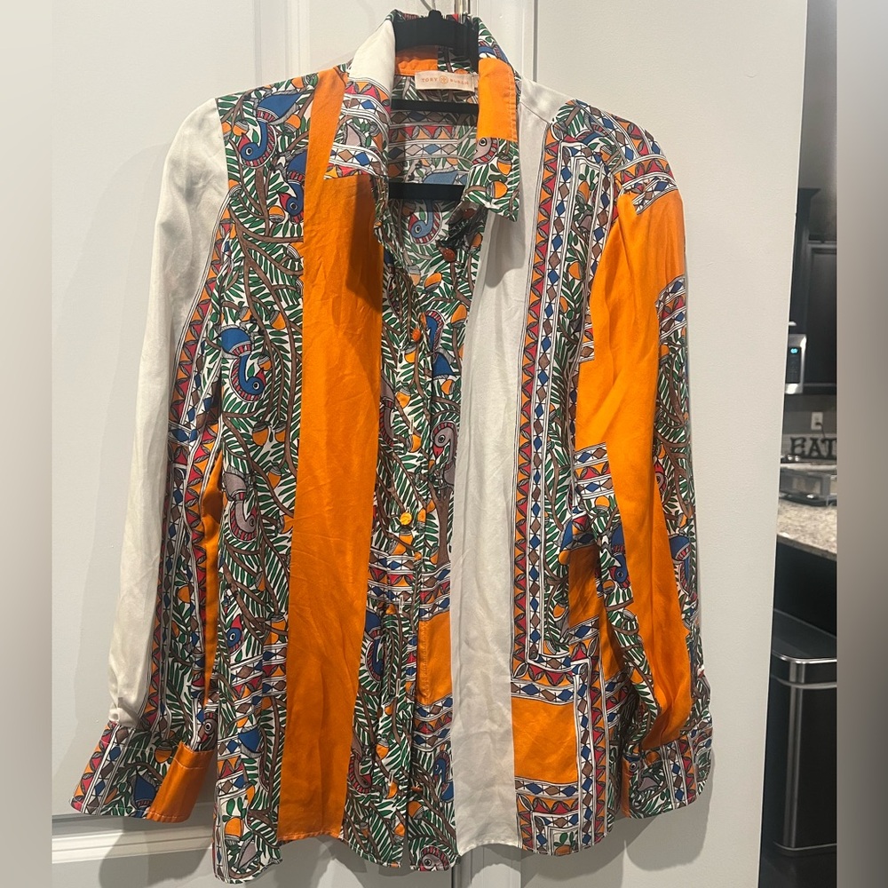 Tory Burch Multicolor Women’s Button Down Blouse